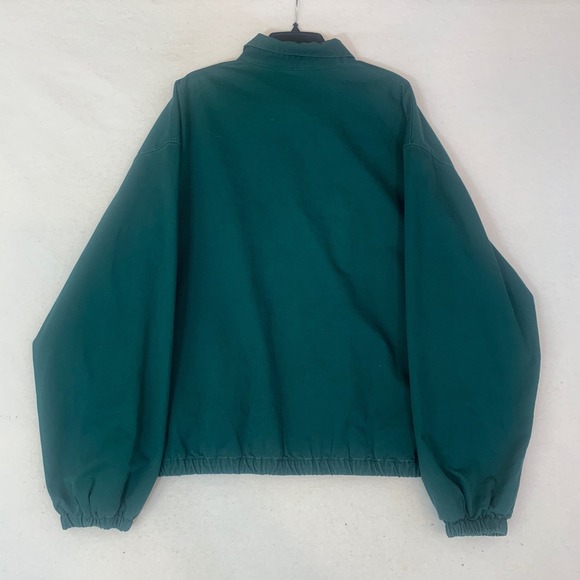 VTG Polo Ralph Lauren Harrington Jacket Mens XXL Green Plaid Lined Bi Swing Y2K - Picture 6 of 13